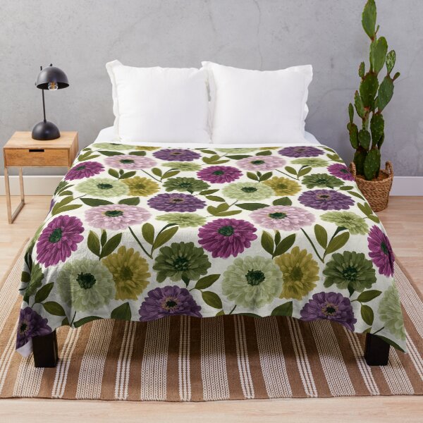Item preview, Graceful Zinnia - Flower Bouquet Pattern - Anniversary Gifts For Mom designed and sold by RoyalStarsPatts.