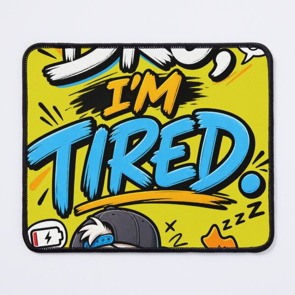Item preview, Bro, I'm Tired – Funny Relatable Sleepy Meme Design designed and sold by VasiArtLab.