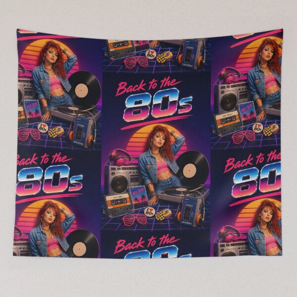 Item preview, Back to The 80's #3 designed and sold by Moviebuff91.