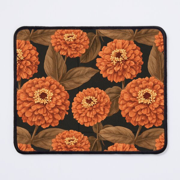 Item preview, Bold Zinnia Print - Retro Flower Floral - Anniversary Gifts For Wife designed and sold by RoyalStarsPatts.