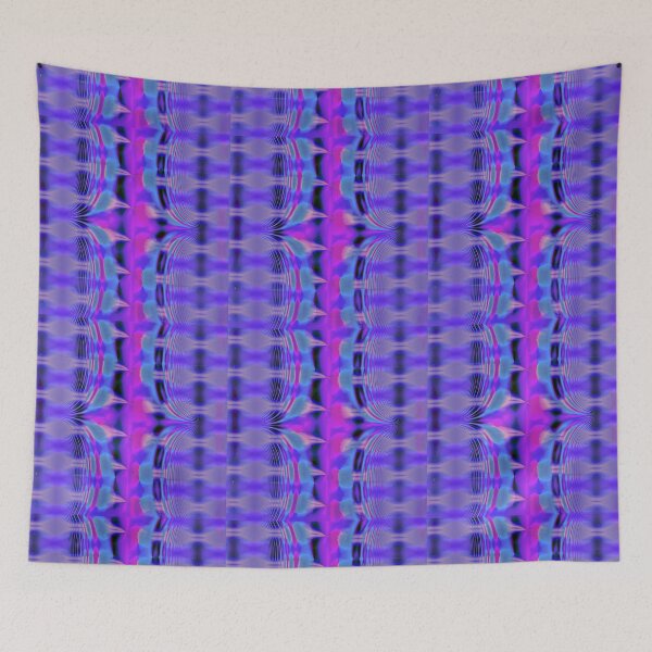 Item preview, Abstract Pattern "Space Architecture. The blue fishing net" designed and sold by Gluecknika.