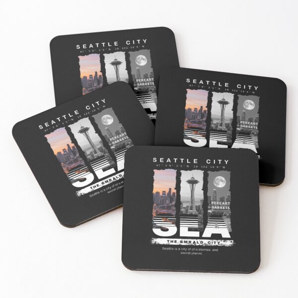Item preview, Seattle The Emrald City designed and sold by Aise06.