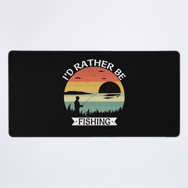 Item preview, I’d Rather Be Fishing Lake Life designed and sold by GetGoodFit.