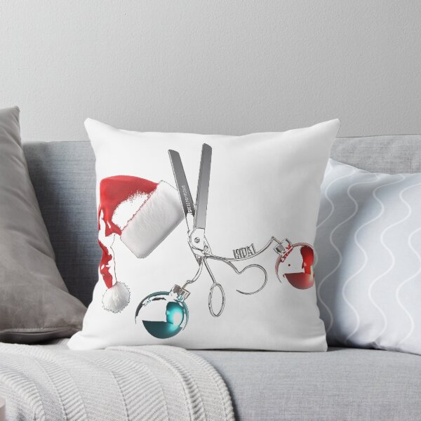 Item preview, Santa Hat Scissors Christmas Ornament Haircut designed and sold by lht6474.