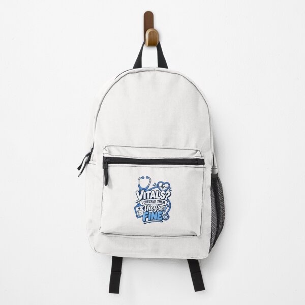 Item preview, Funny Nurse | Vitals Checked They're Fine Pun designed and sold by FBA.