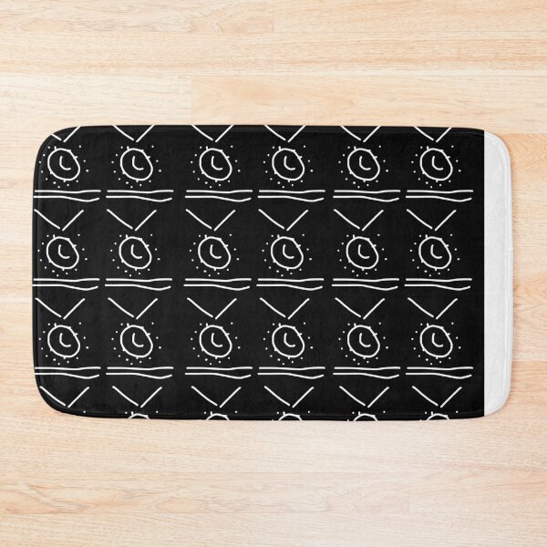 Item preview,  Minimalist Clock Pattern – Repeating Clock Design designed and sold by StudioAyinla.