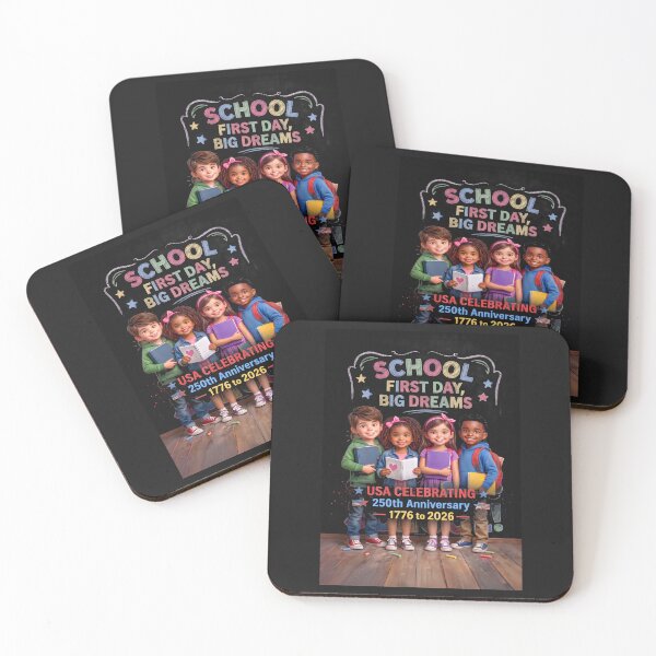 Item preview, SCHOOL - First Day - Big Dreams - USA 250th Anniversary Celebration 1776 to 2026 - Special Edition designed and sold by DBM Photo Art 1.
