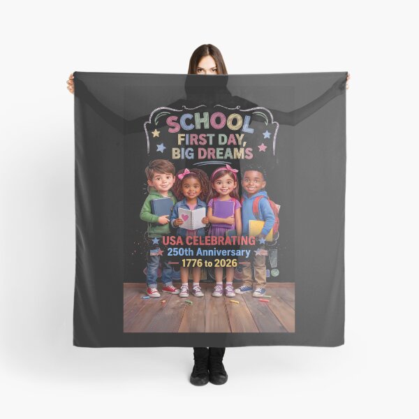 Item preview, SCHOOL - First Day - Big Dreams - USA 250th Anniversary Celebration 1776 to 2026 - Special Edition designed and sold by DBM Photo Art 1.
