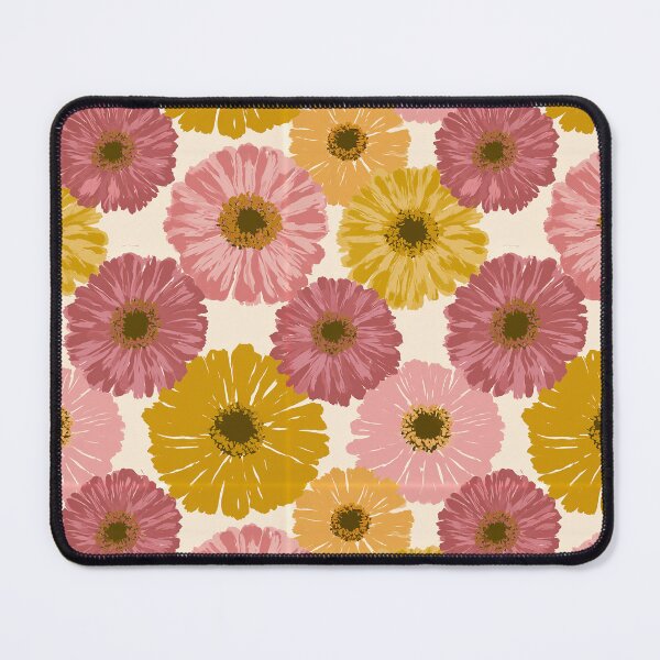 Item preview, Edgy Zinnia Floral - Flower Bouquet Pattern - Baptism Gifts designed and sold by RoyalStarsPatts.