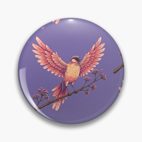 Item preview, Bird spreading its wings designed and sold by LuminaBlossom.