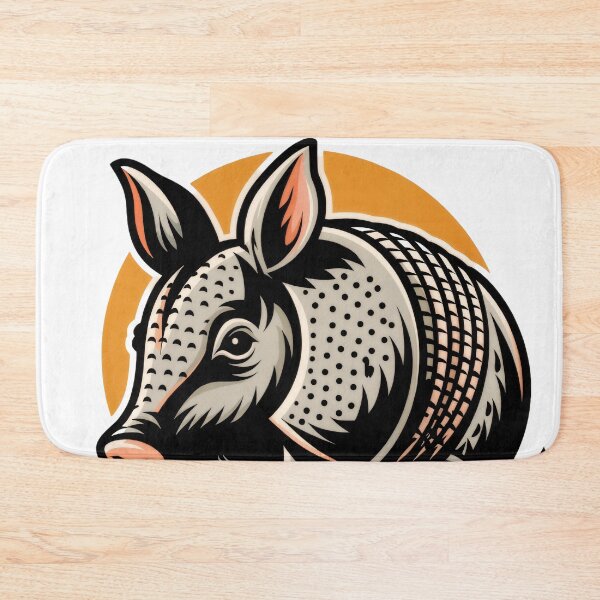 Item preview, Sticker - Decal - Stylized Armadillo Armor designed and sold by ForeverPrintsOK.