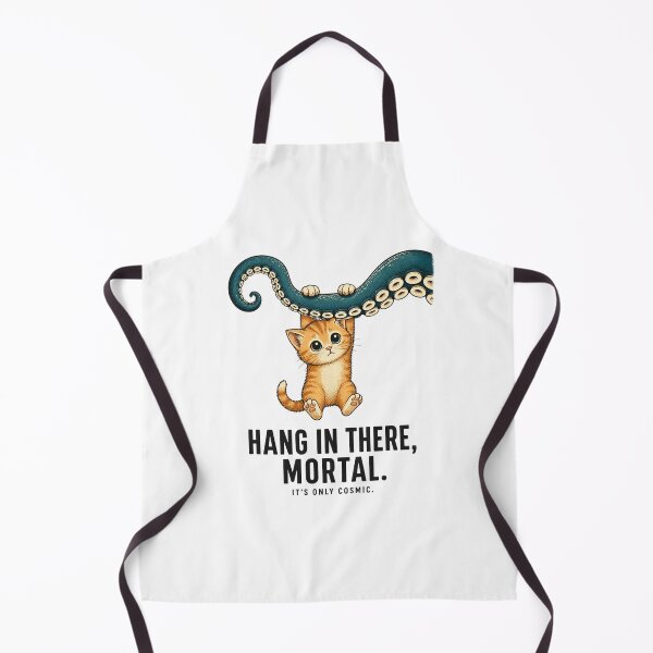 Item preview, Lovecraft Cat: Hang in There, Mortal designed and sold by Fenay Designs.