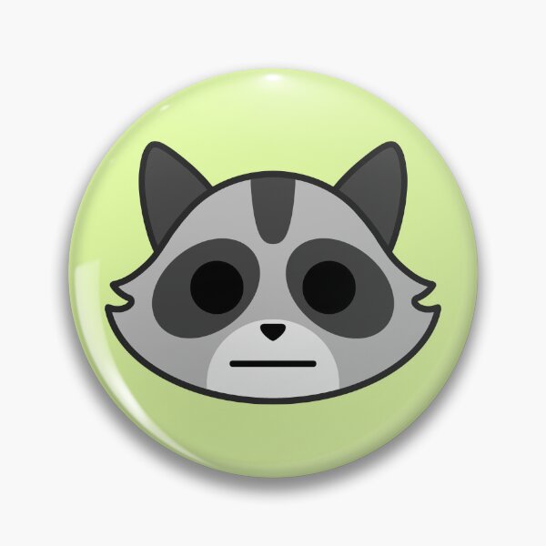 Item preview, Emotionless Racoon designed and sold by ScarletLilyShop.