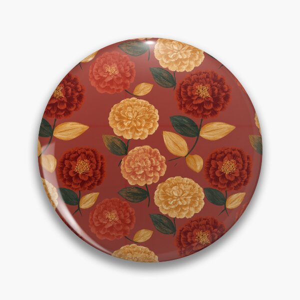 Item preview, Edgy Zinnia Texture - Hawaiian Flower Pattern - Best Friend Gifts designed and sold by RoyalStarsPatts.