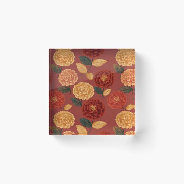Item preview, Edgy Zinnia Texture - Hawaiian Flower Pattern - Best Friend Gifts designed and sold by RoyalStarsPatts.