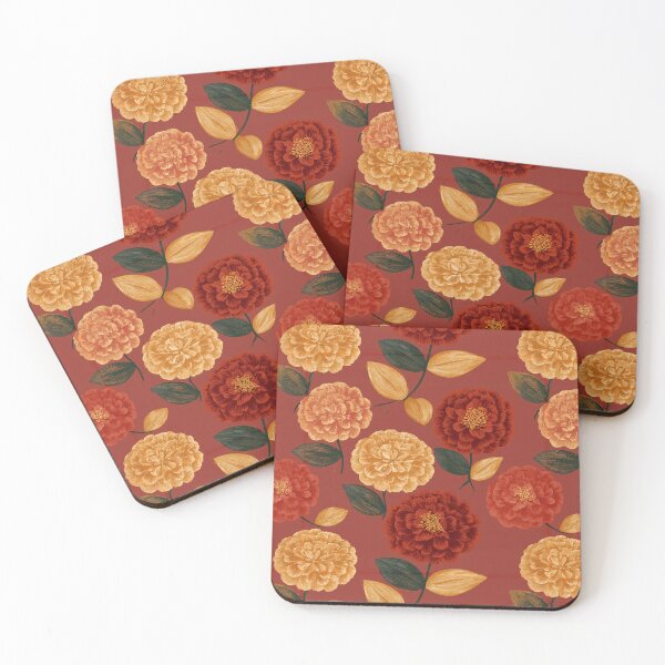 Item preview, Edgy Zinnia Texture - Hawaiian Flower Pattern - Best Friend Gifts designed and sold by RoyalStarsPatts.