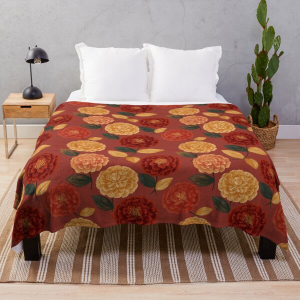 Item preview, Edgy Zinnia Texture - Hawaiian Flower Pattern - Best Friend Gifts designed and sold by RoyalStarsPatts.
