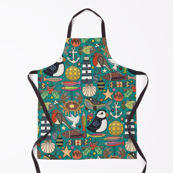 Item preview, coastal christmas decorations teal designed and sold by scrummy.