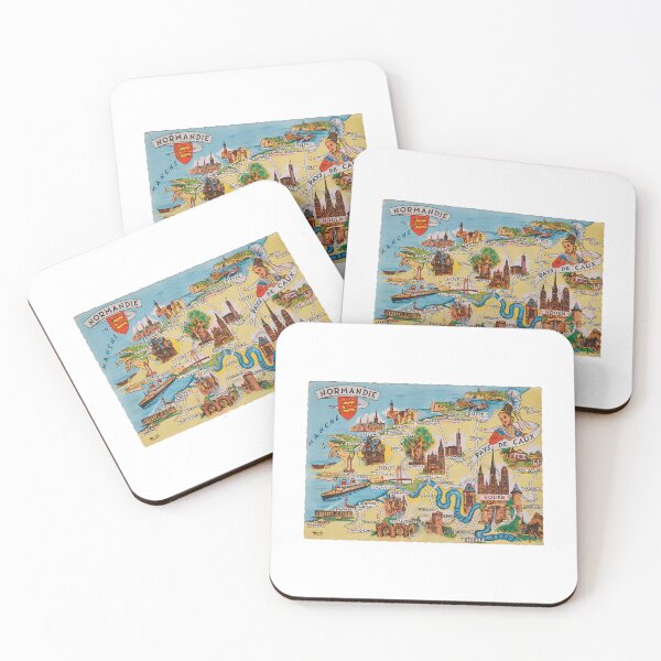 Item preview, Normandie Map designed and sold by braden-galina.