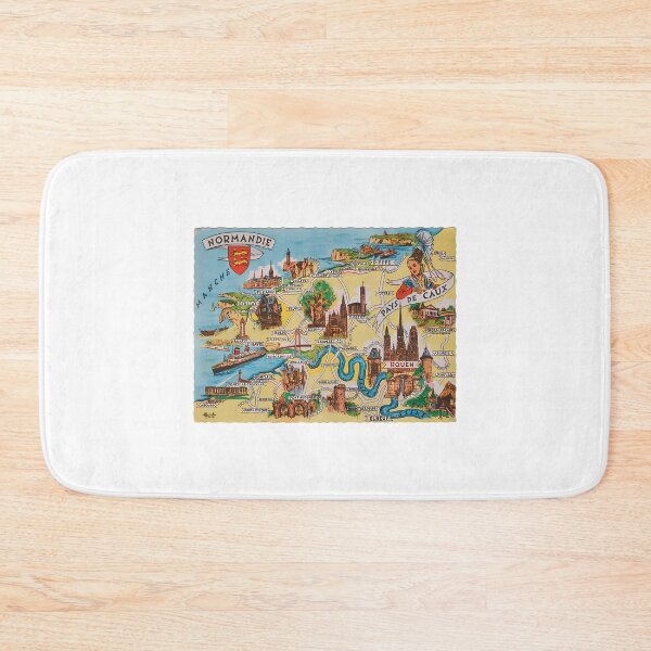 Item preview, Normandie Map designed and sold by braden-galina.