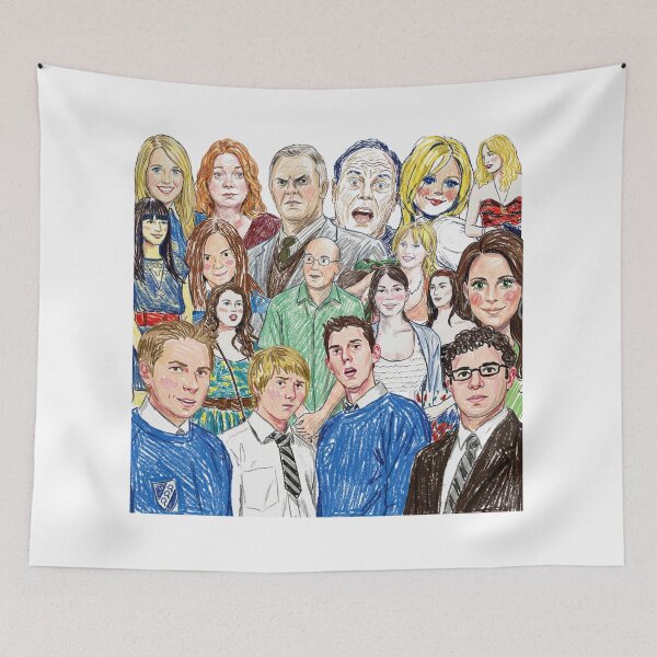 Item preview, The Inbetweeners - Collage designed and sold by LoveSomethingDifferent.