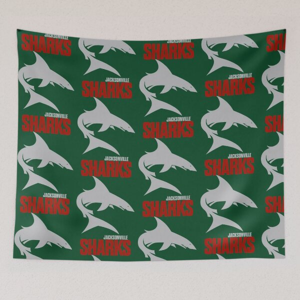 Item preview, Wfl Jacksonville Sharks 654 designed and sold by Noxzay.