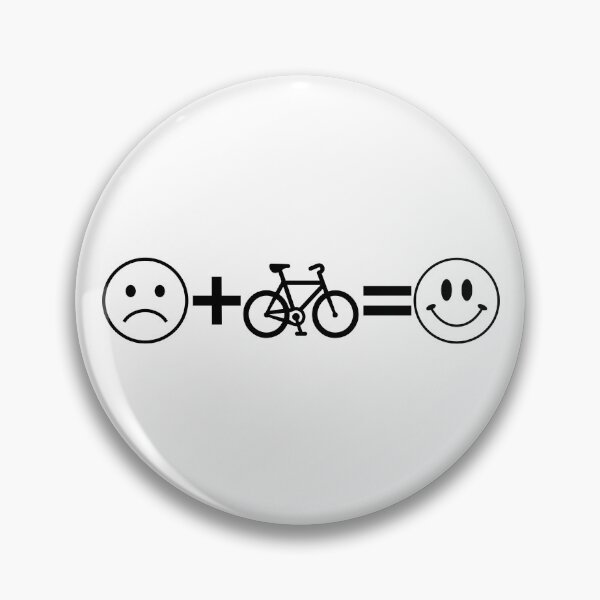Item preview, Cycling Is My Therapy - Sad Plus Bicycle Equals Happy designed and sold by Vision Crafted.