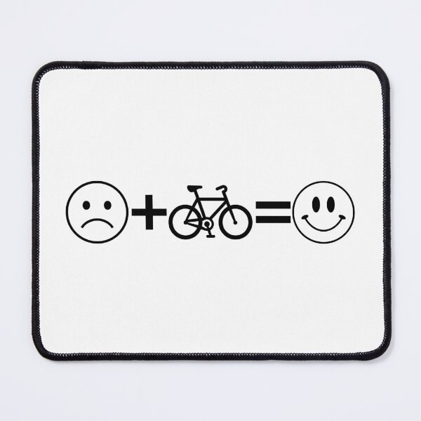 Item preview, Cycling Is My Therapy - Sad Plus Bicycle Equals Happy designed and sold by Vision Crafted.