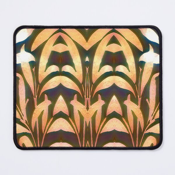 Item preview, Autumnal symmetrical pattern with grasses designed and sold by AnnabellaRh.