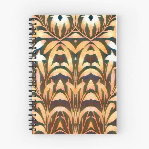 Item preview, Autumnal symmetrical pattern with grasses designed and sold by AnnabellaRh.