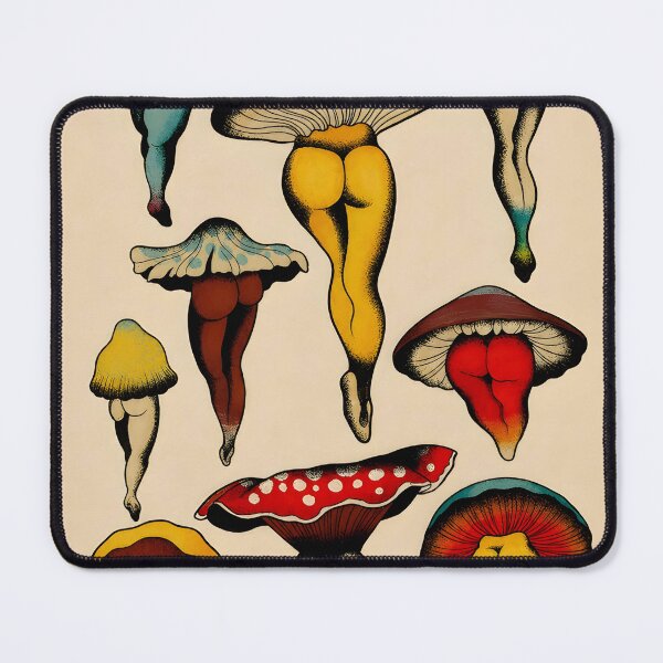 Item preview, Funny Mushroom Booties designed and sold by BednarEvans.