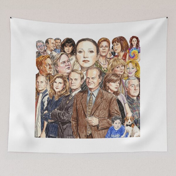 Item preview, Frasier - Collage designed and sold by LoveSomethingDifferent.