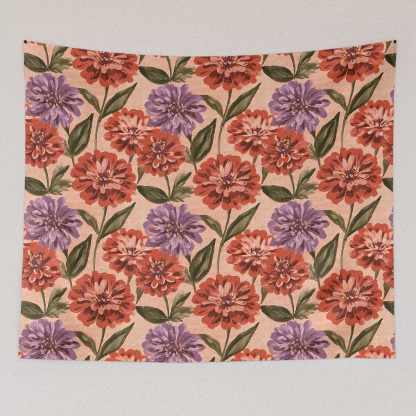 Item preview, Wild Zinnia Flower  - Retro Flower Floral - Best Gifts For Men designed and sold by RoyalStarsPatts.