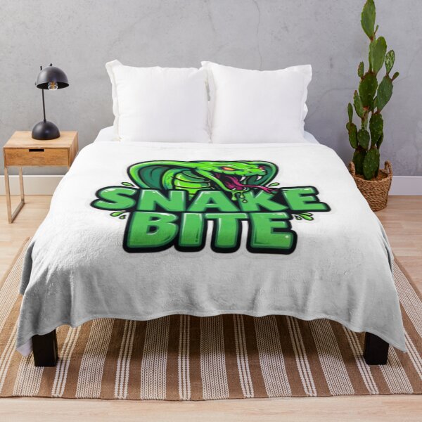 Item preview, Snake Bite Green Cobra Slime Lettering designed and sold by smartlogo_factory.
