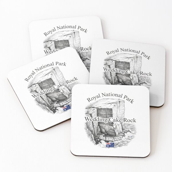 Item preview, Wedding Cake Rock Royal National Park designed and sold by EvergreenPark - Tee Studio.