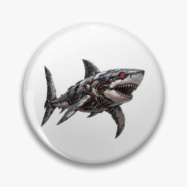 Item preview, Detailed Mecha Shark  designed and sold by Snurly.