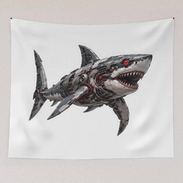 Item preview, Detailed Mecha Shark  designed and sold by Snurly.