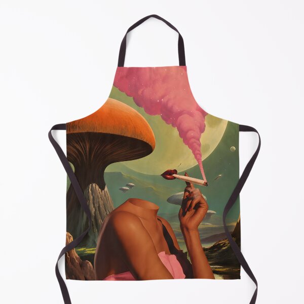 Item preview, Retro Surreal Mushroom designed and sold by BednarEvans.