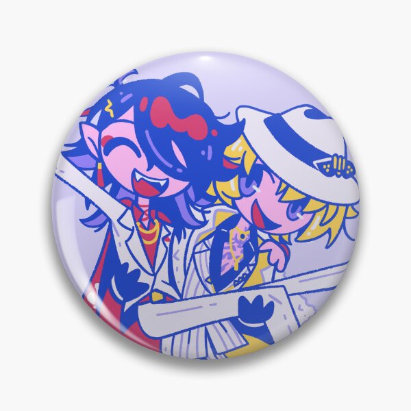 Item preview, Vox Akuma & Luca Kaneshiro Nijisanji EN designed and sold by okicoma.