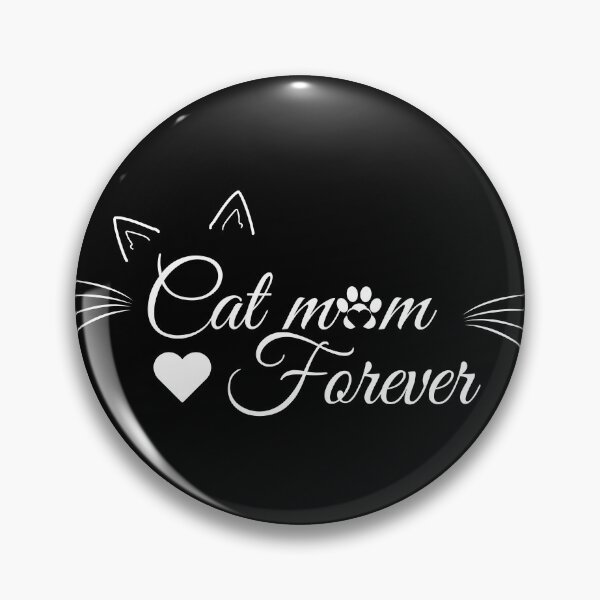 Item preview, Cat Mom Forever \\ Black designed and sold by Laysa Kaline.