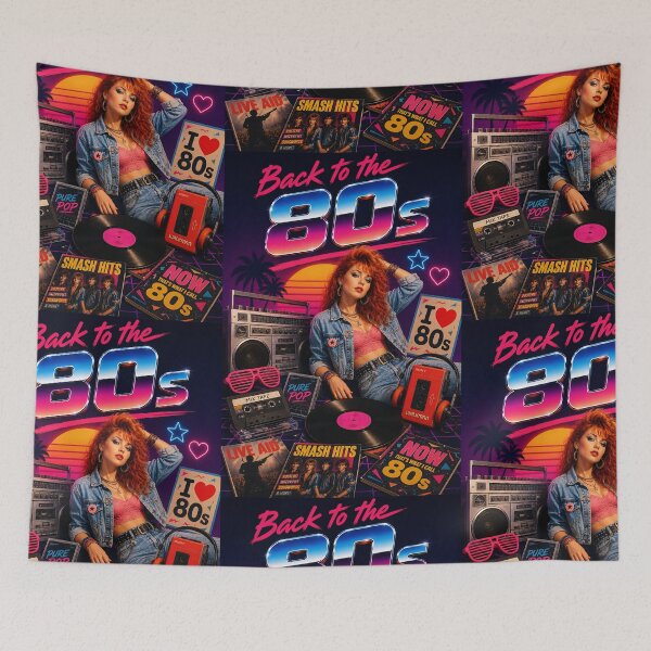 Item preview, Back to The 80's #4 designed and sold by Moviebuff91.