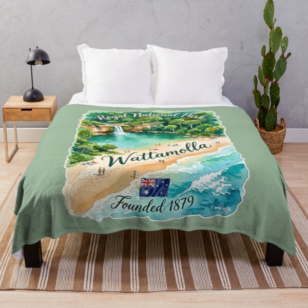 Item preview, Wattamolla Beach Royal National Park designed and sold by EvergreenPark - Tee Studio.