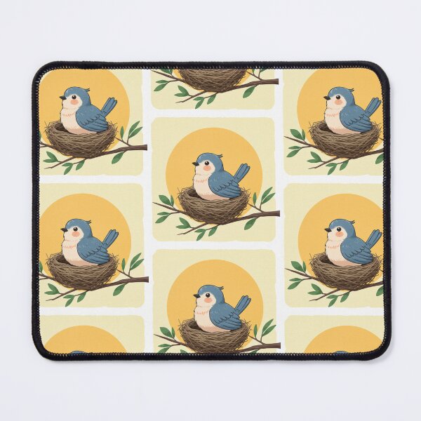 Item preview, Bird in its nest designed and sold by LuminaBlossom.