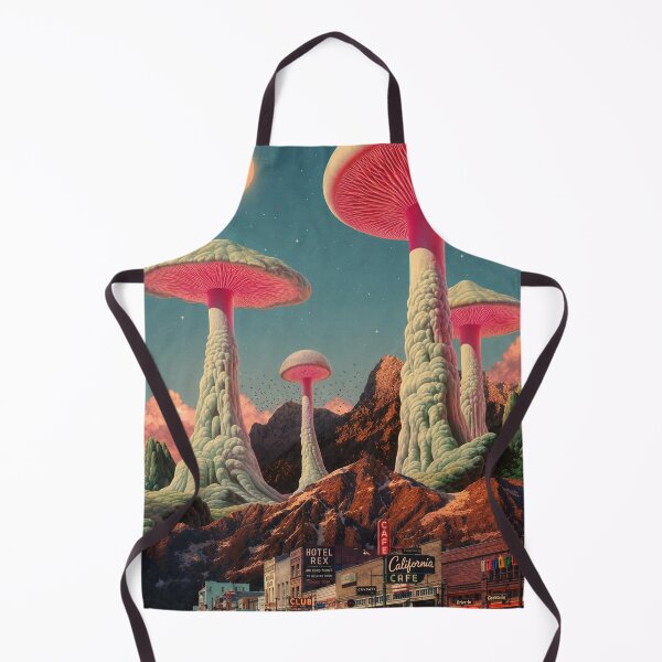 Item preview, Retro Surrealism Trippy Mushroom designed and sold by BednarEvans.