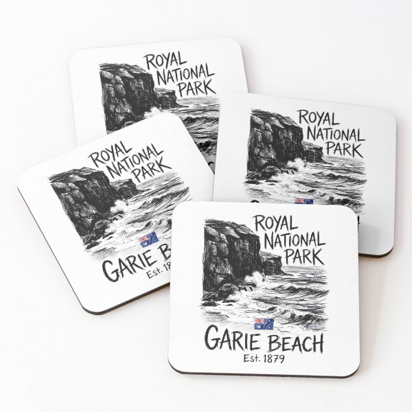 Item preview, Garie Beach Royal National Park designed and sold by EvergreenPark - Tee Studio.