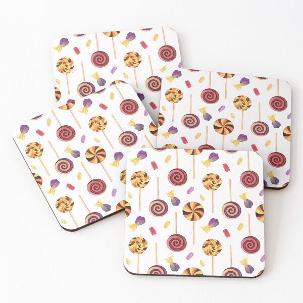 Item preview, Sweet Halloween Candy Seamless Pattern Watercolor Art designed and sold by ElenaValeto.