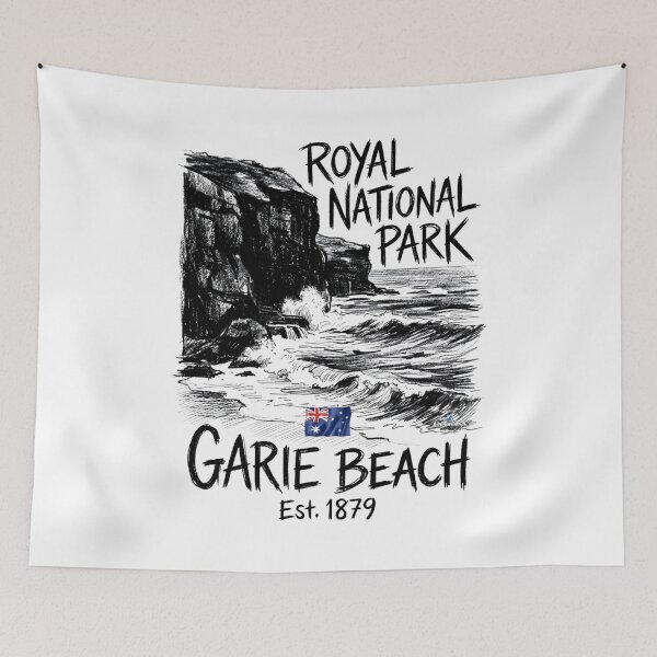 Item preview, Garie Beach Royal National Park designed and sold by EvergreenPark - Tee Studio.