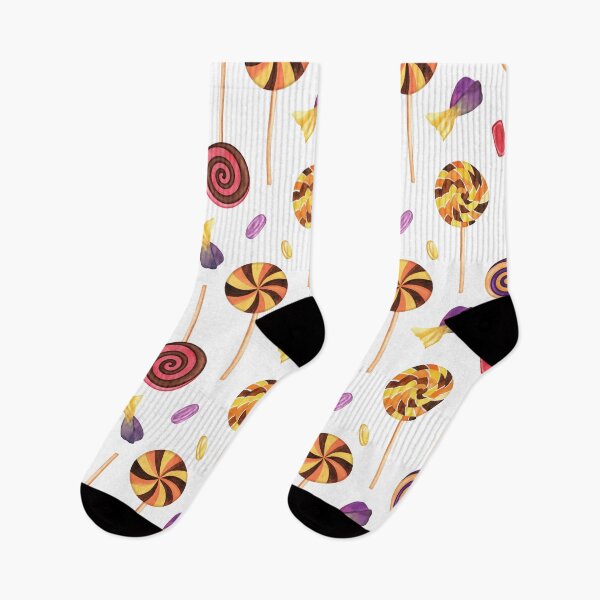 Item preview, Sweet Halloween Candy Seamless Pattern Watercolor Art designed and sold by ElenaValeto.