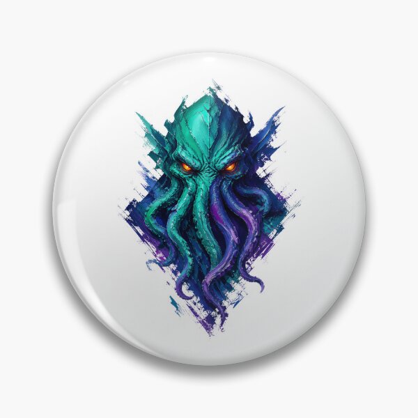 Item preview, Cthulhu Unleashed in Electric Color designed and sold by Fenay Designs.
