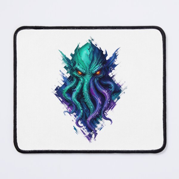 Item preview, Cthulhu Unleashed in Electric Color designed and sold by Fenay Designs.